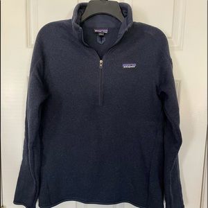 Patagonia Better Sweater 1/4 zip pull over.